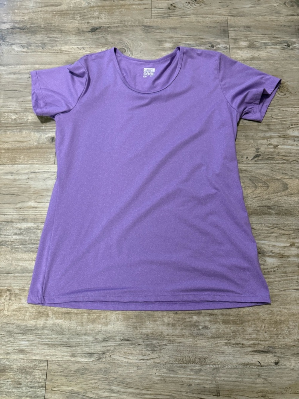 32 Degrees COOL Purple Short Sleeve Performance Tee